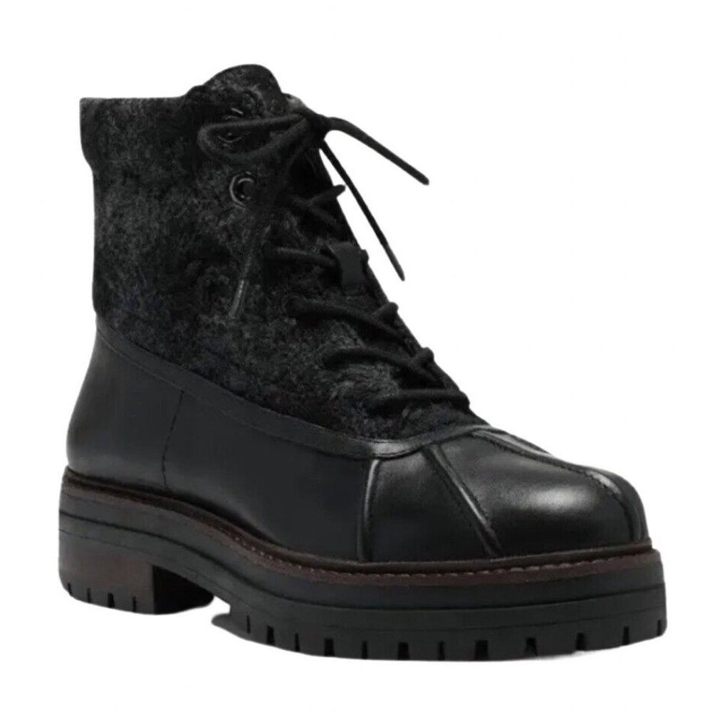 Louise et Cie Black Lace Up Boots